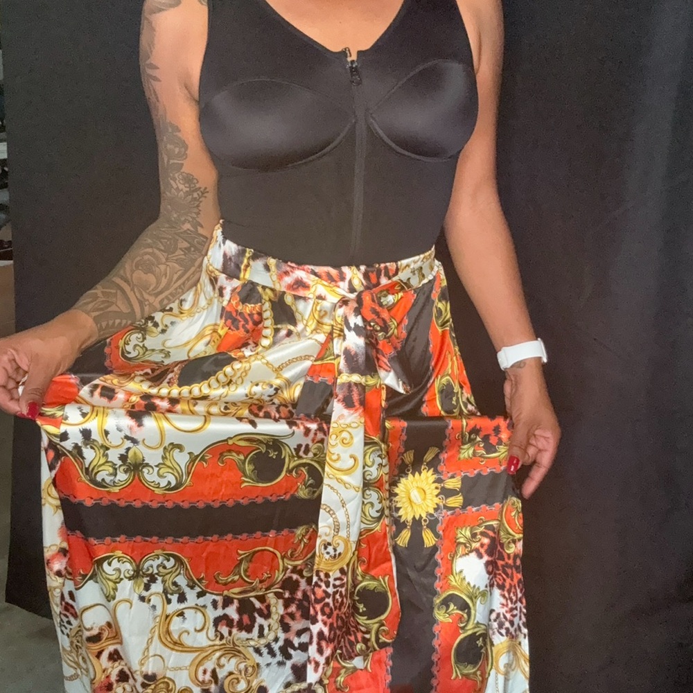 Colorful A-Line Skirt